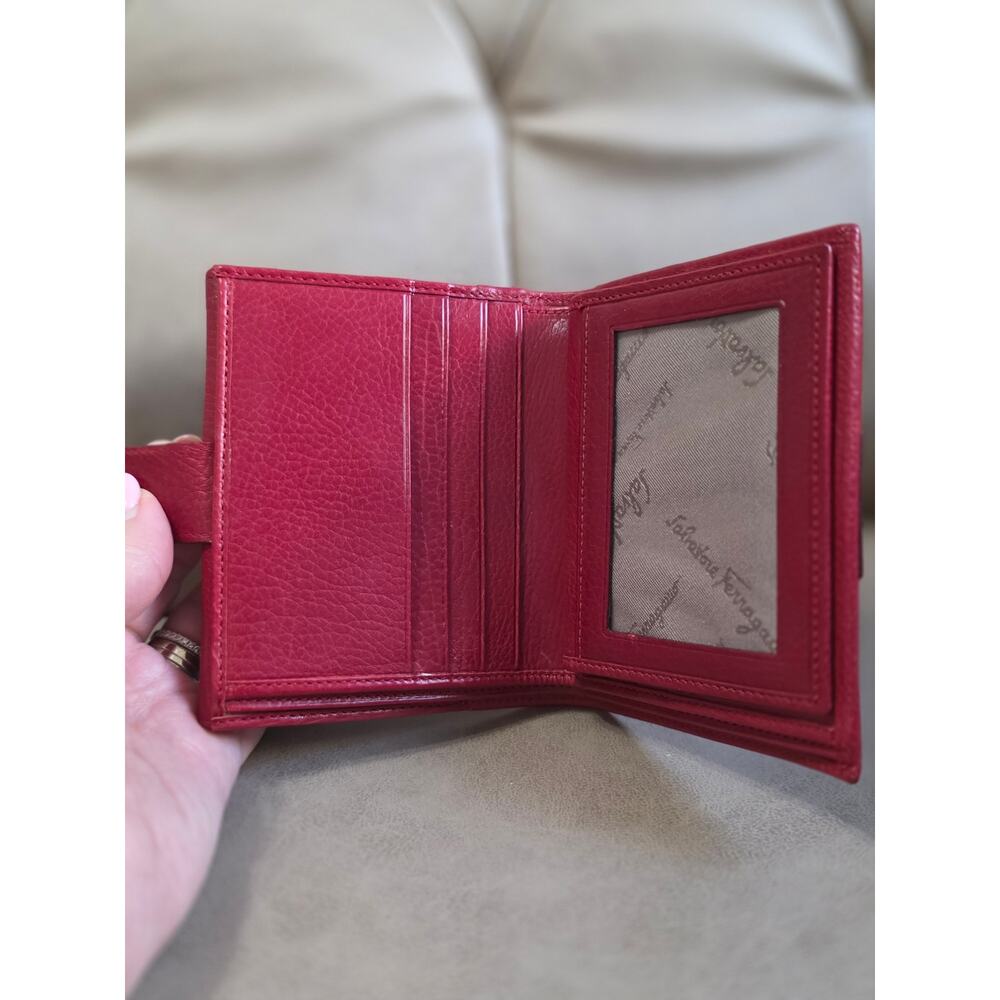 EUC Salvatore Ferragamo Gancini Wallet - Picture 3 of 13